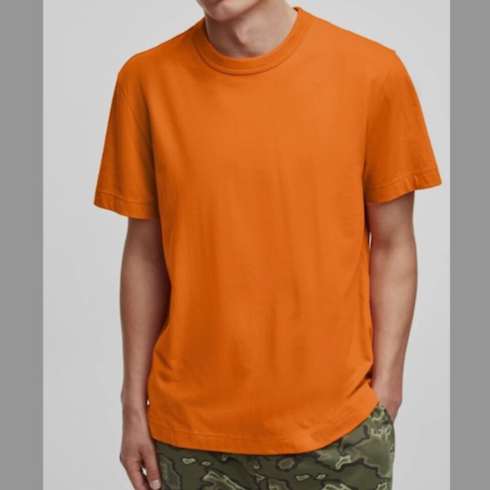 Mode of One Men's Regular-Fit T-Shirt Voltage Orange XXL